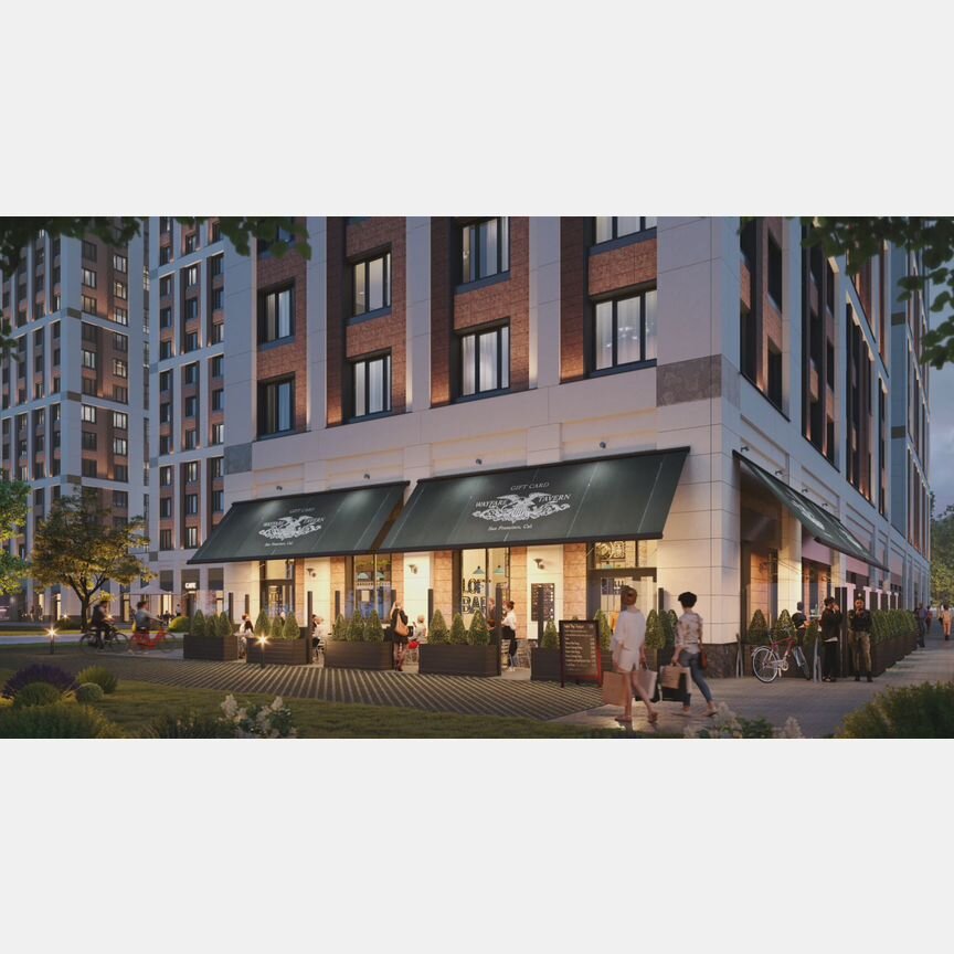Апартаменты-студия, 20,3 м², 3/16 эт.
