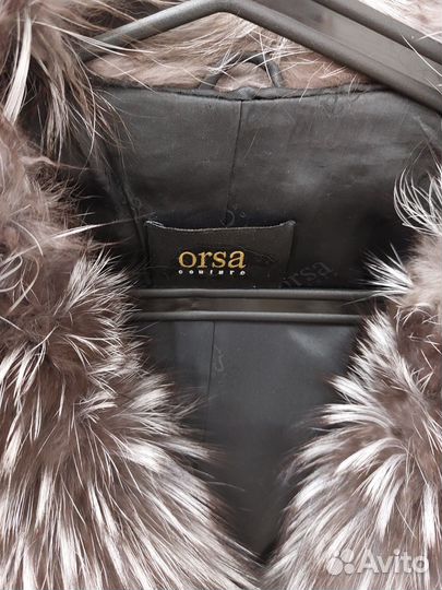 Шуба из норки фирмыOrsa