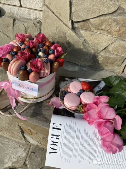 Букет из клубники в шоколаде