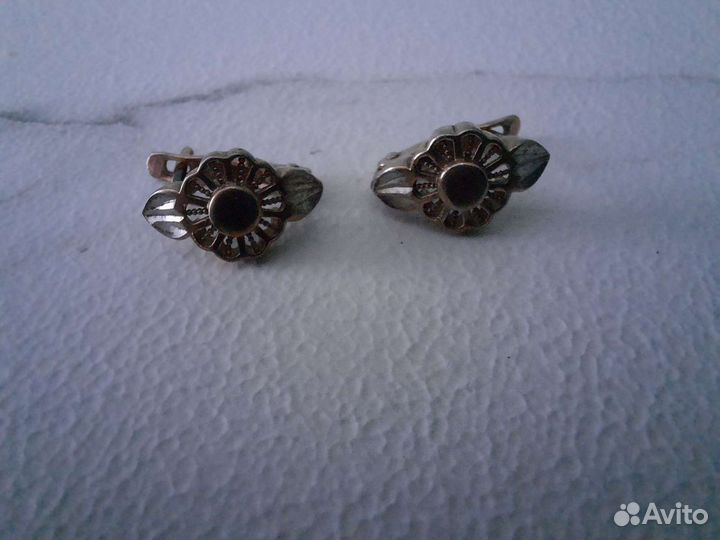 Серебряные серьги