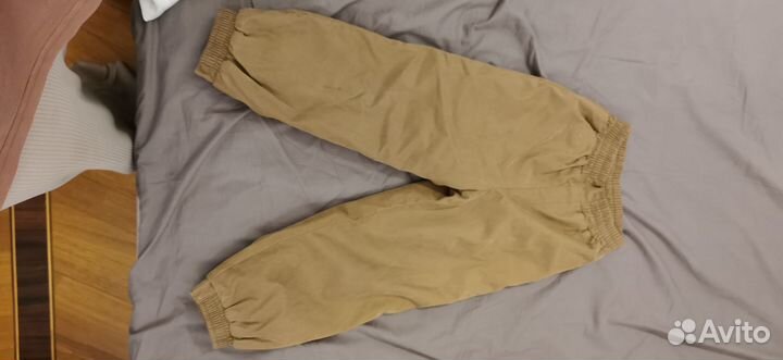 Большой пакет осенней одежды для мальчика р.104