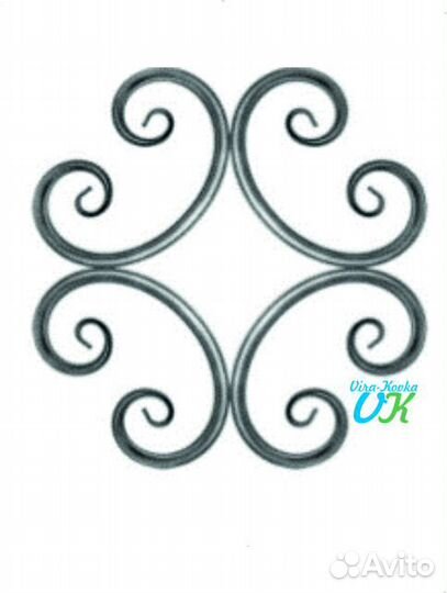 Розетки и Вензеля (кованые элементы)