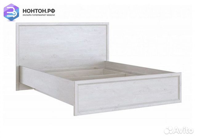 Кровать Александрия сосна санторини светлая