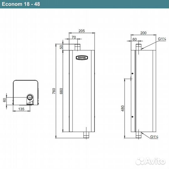 Электрокотел Zota econom 36