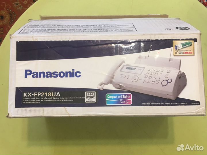 Факс Panasonic KX-FP218