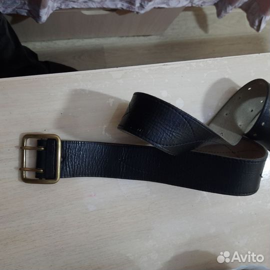 Ремень кожаный офицерский СССР