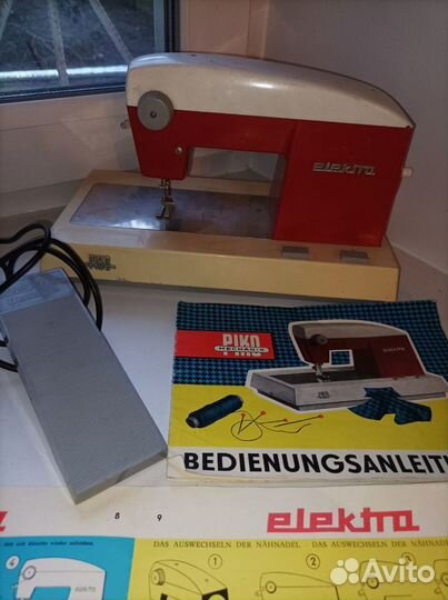Детская швейная машинка ГДР Elektra