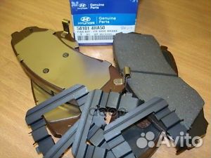 Колодки передние hyundai/KIA 581014HA50 581014H