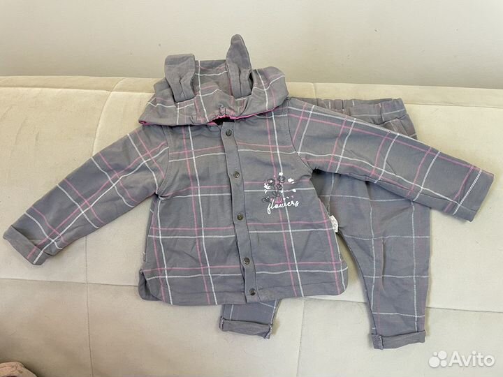 Вещи пакетом на девочку 68