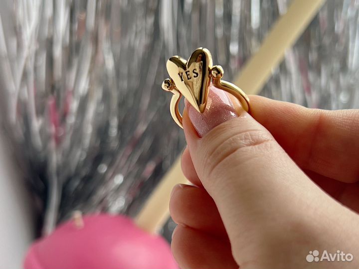 Кольцо перевертыш yes/no