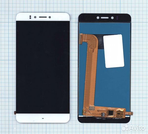 Дисплейный модуль для Prestigio Muze D3 белый