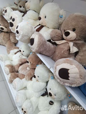 Плюшевый медведь новый