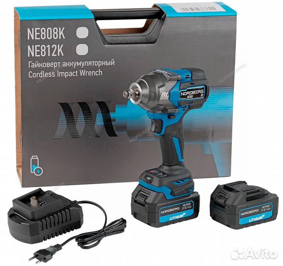 Гайковерт аккумуляторный, 1/2