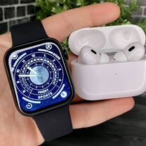 Комплект Apple Watch 8 / 9 + AirPods Pro 2/ 3/ 2