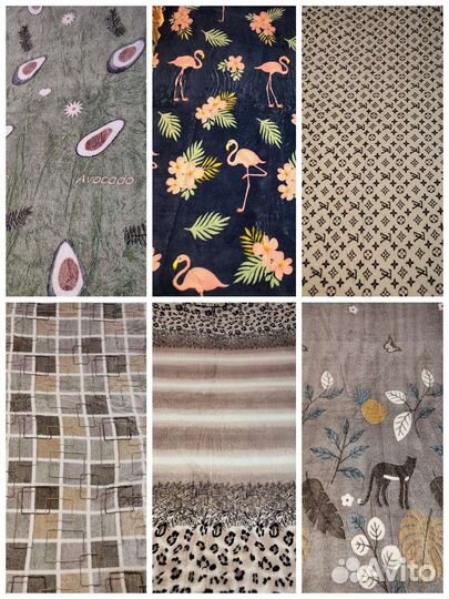 Плед суфле из бамбукового волокна, новые расцветки