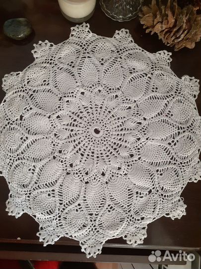 Салфетки вязаные крючком