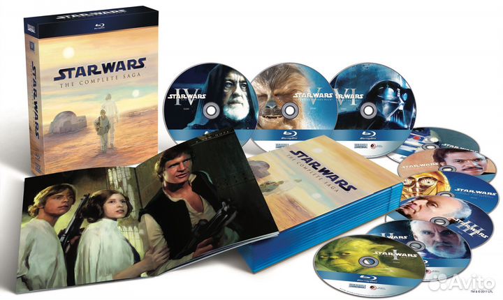 Звездные Войны Star Wars Blue Ray