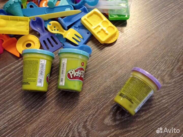 Игровой play doh пластилин лепка