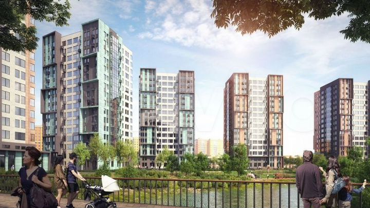 2-к. квартира, 59,6 м², 2/16 эт.
