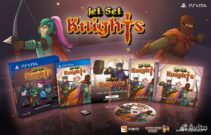 Jet set knights ps vita