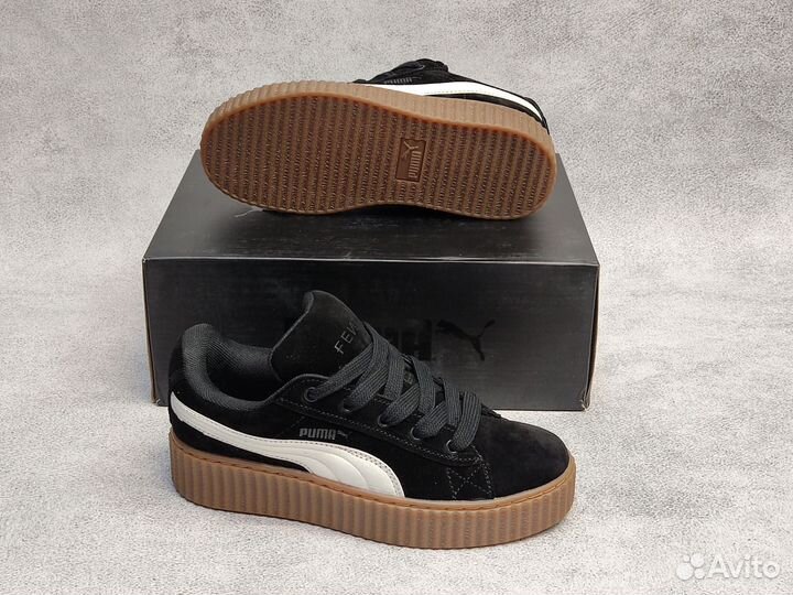 Puma Creeper Phatty x Rihanna Fenty 'Black'