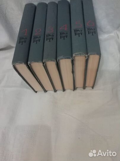 Брет Гарт Собрание сочинений 6 томов 1966 г