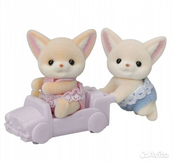 Набор Sylvanian Families Лисички фенек двойняшки 5