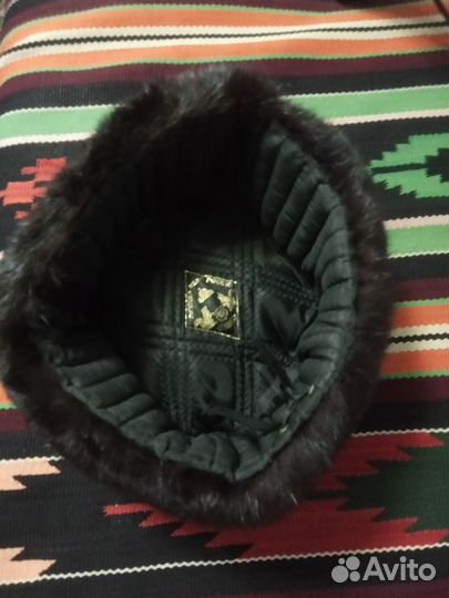 Шапка норковая мужская