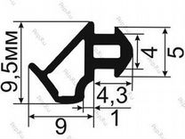 Уплотнитель для алюминиевых окон и пвх