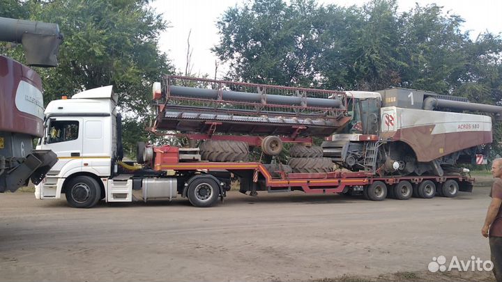 Грузоперевозки тралом низкорамным