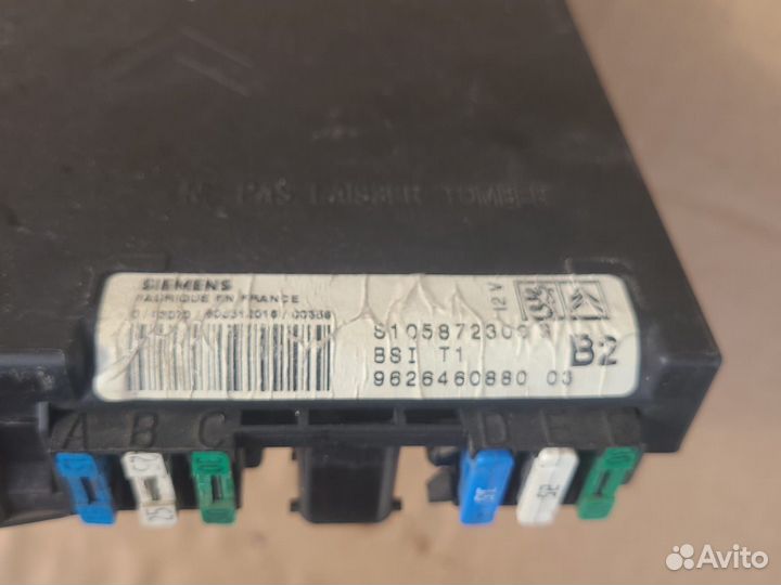 Блок комфорта Peugeot/Citroen