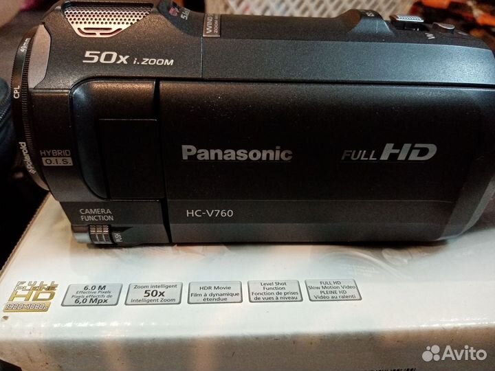 Видеокамера panasonic hc v760