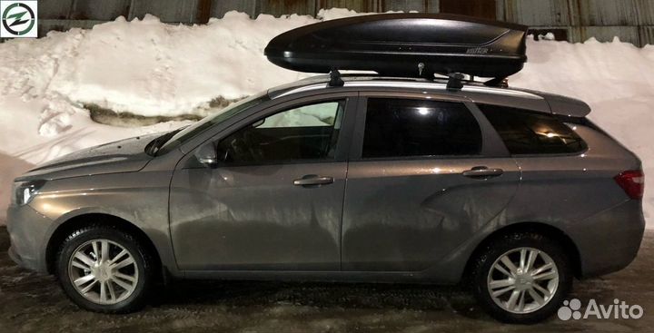 Автобокс Коффер А 440 черный матовый