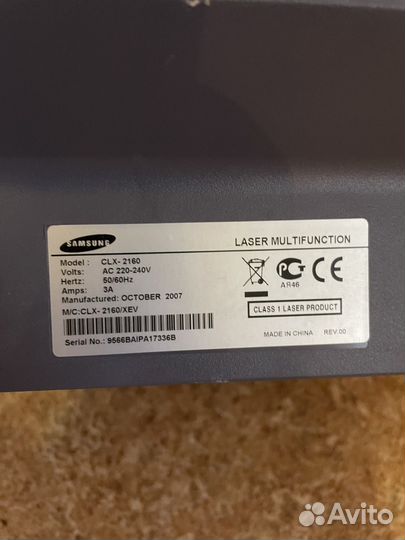 Принтер samsung