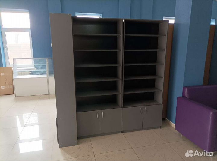Новые Стеллажи в Наличии Серый Графит