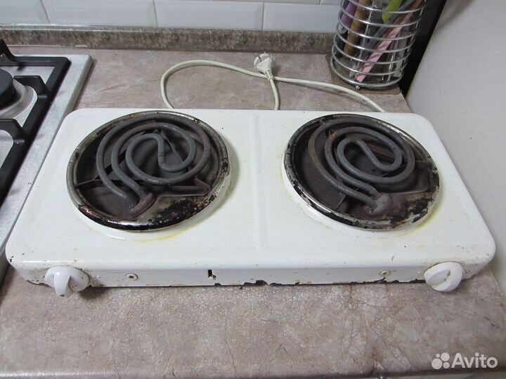 Плитка электрическая 2 конфорки бу
