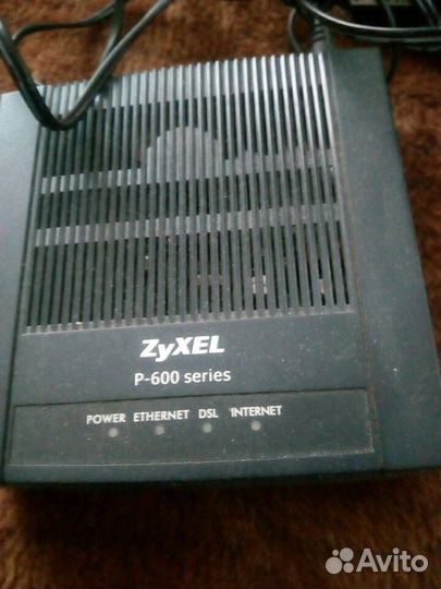 Модем zyxel p-600 series
