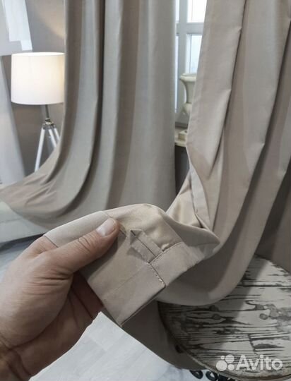 Шторы интерьерные новый комплект