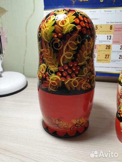 Матрешка 19 см (7 мест)