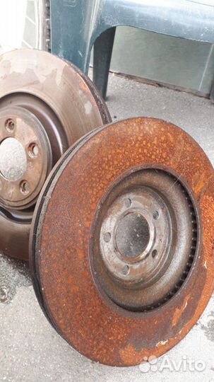 Тормозные диски и колодки на ягуар XF