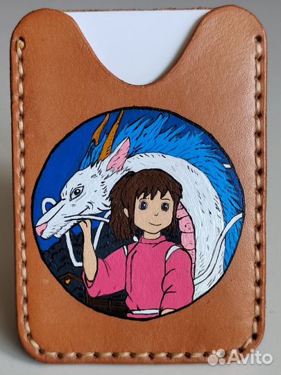 Картхолдер из натуральной кожи