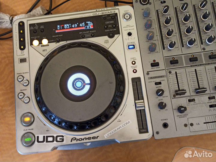 DJ комплект Pioneer DJM 600 и пара CDJ 800 mk2