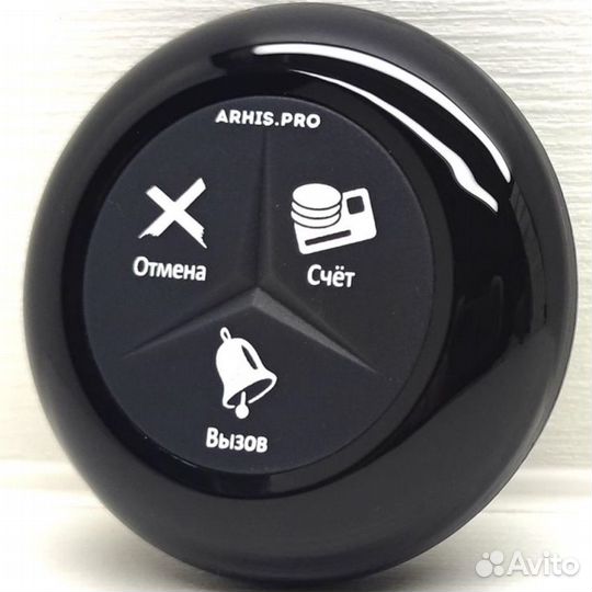 Влагозащищенная кнопка вызова официанта IP187