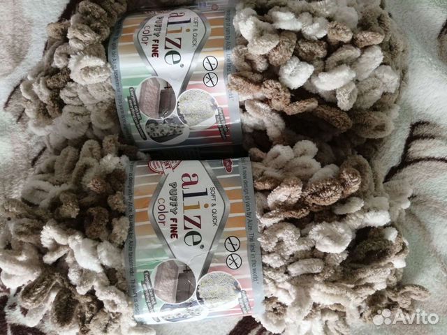 Пряжа alize puffy