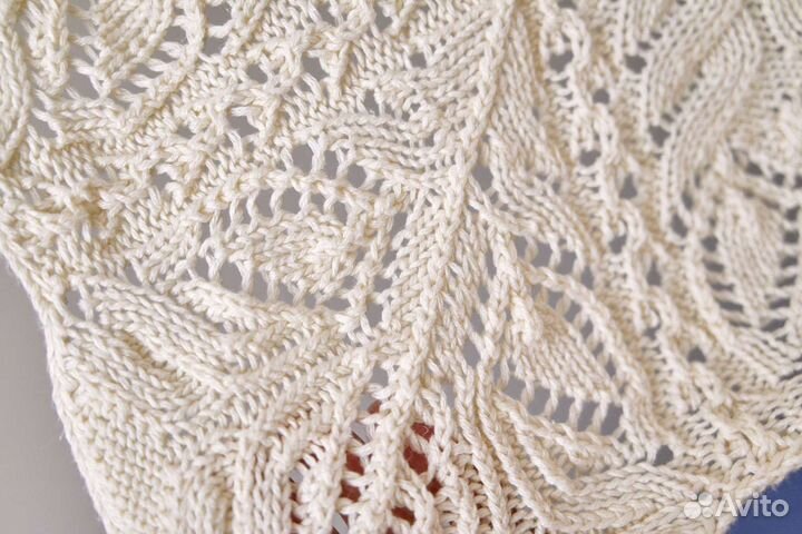 Плед детский вязаный ручная работа