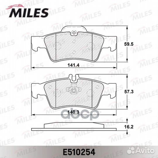 Колодки тормозные mercedes-benz W211/W212/W220