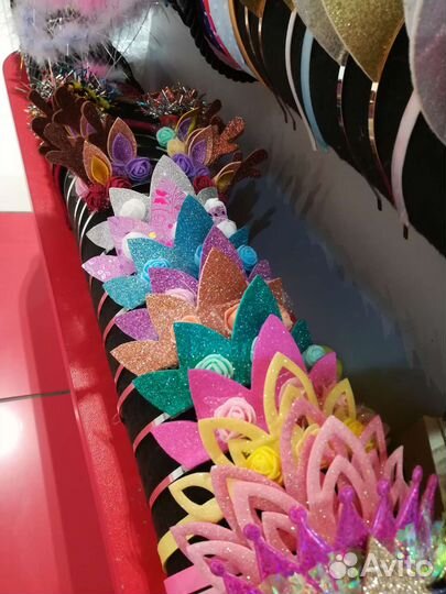 Ободок для волос ручной работы