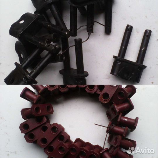 Звено соединительное бинокль вилка головка прутка