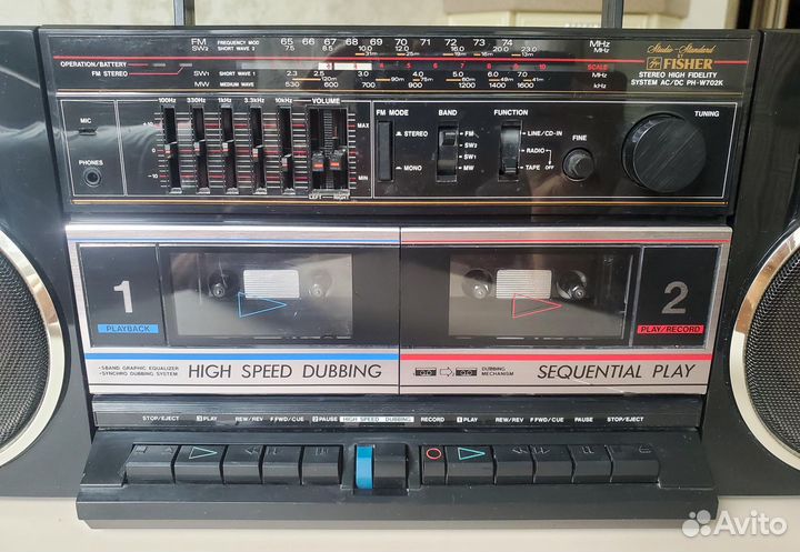 Магнитола Fisher PH-W702K