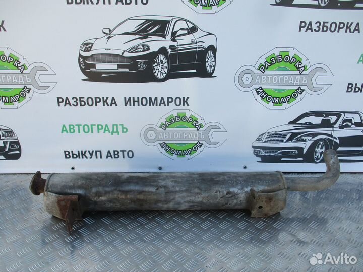 Задняя банка глушителя VW Transporter T3